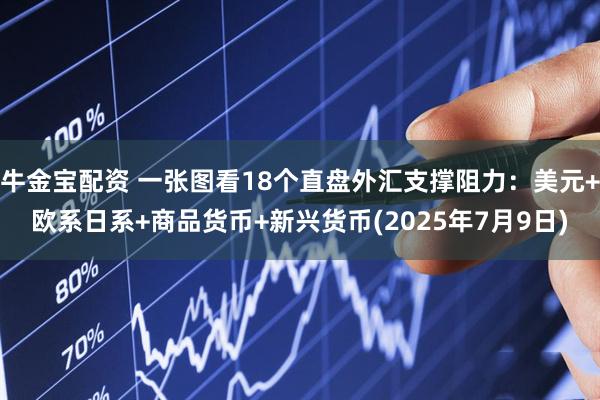 牛金宝配资 一张图看18个直盘外汇支撑阻力：美元+欧系日系+商品货币+新兴货币(2025年7月9日)
