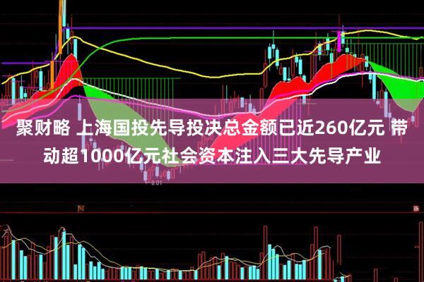 聚财略 上海国投先导投决总金额已近260亿元 带动超1000亿元社会资本注入三大先导产业